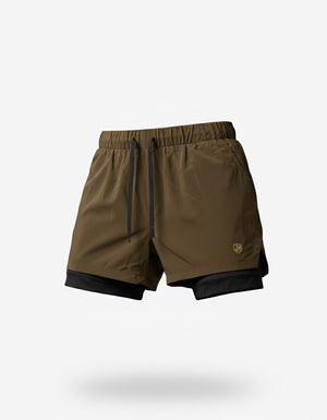 JHNERGY STORE short deportivo 2 en 1 compresion