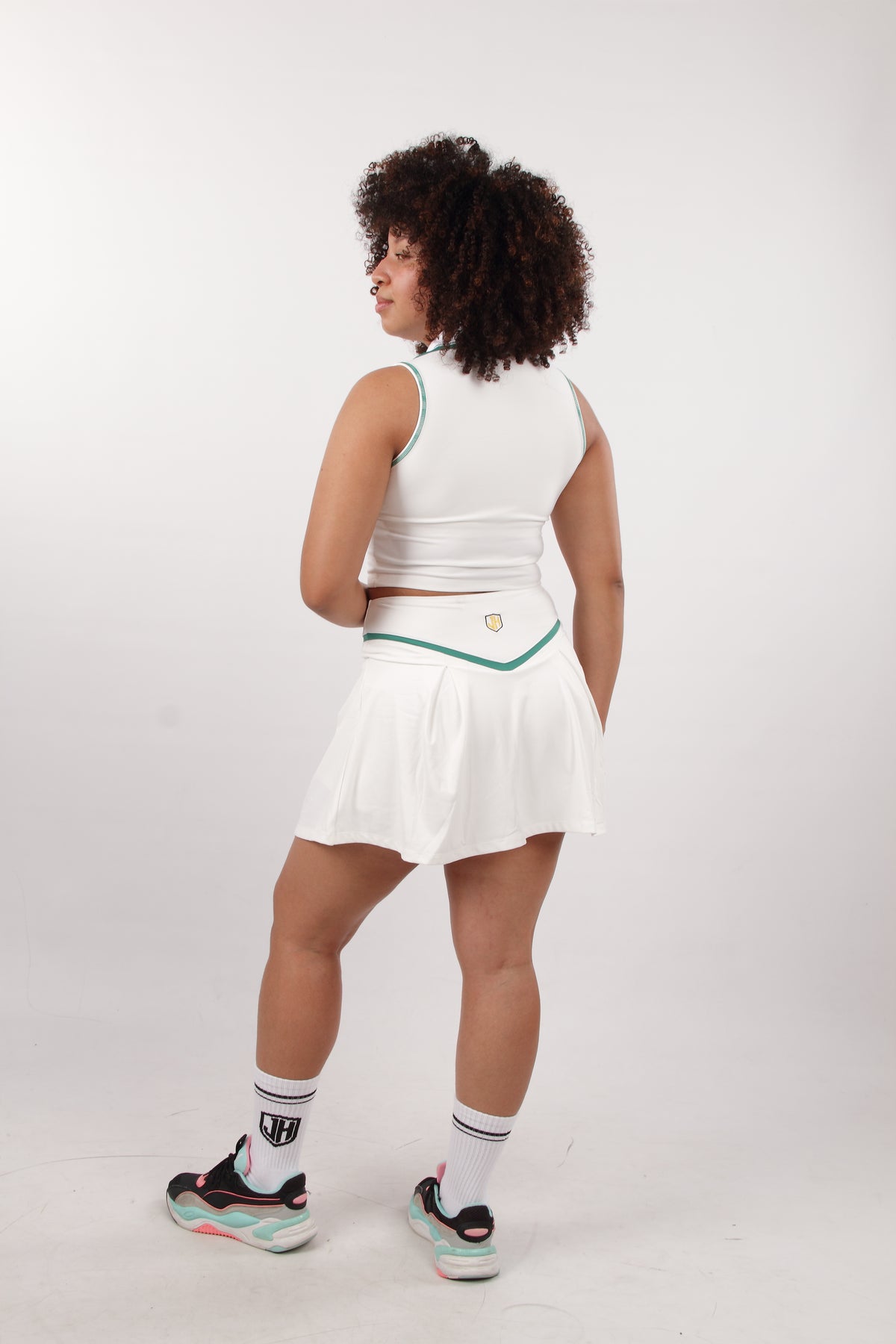 Conjunto Tenis y Pádel Mujer Top Polo + Falda