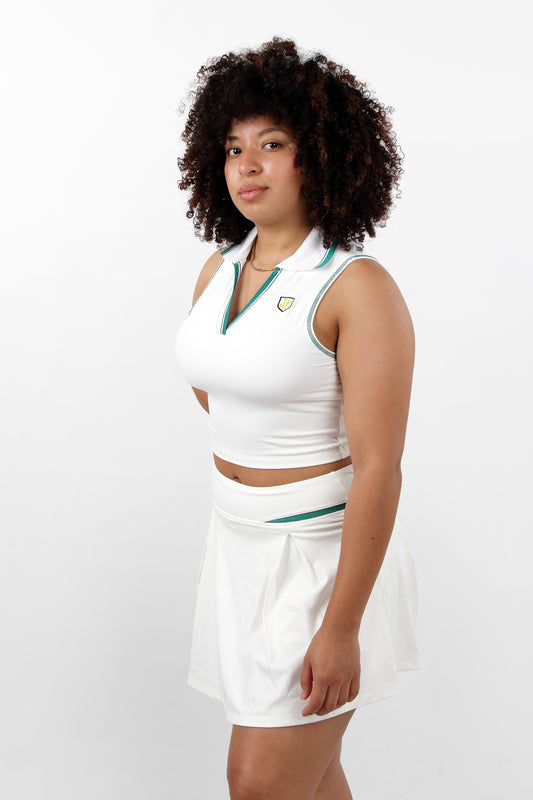 Conjunto Tenis y Pádel Mujer Top Polo + Falda