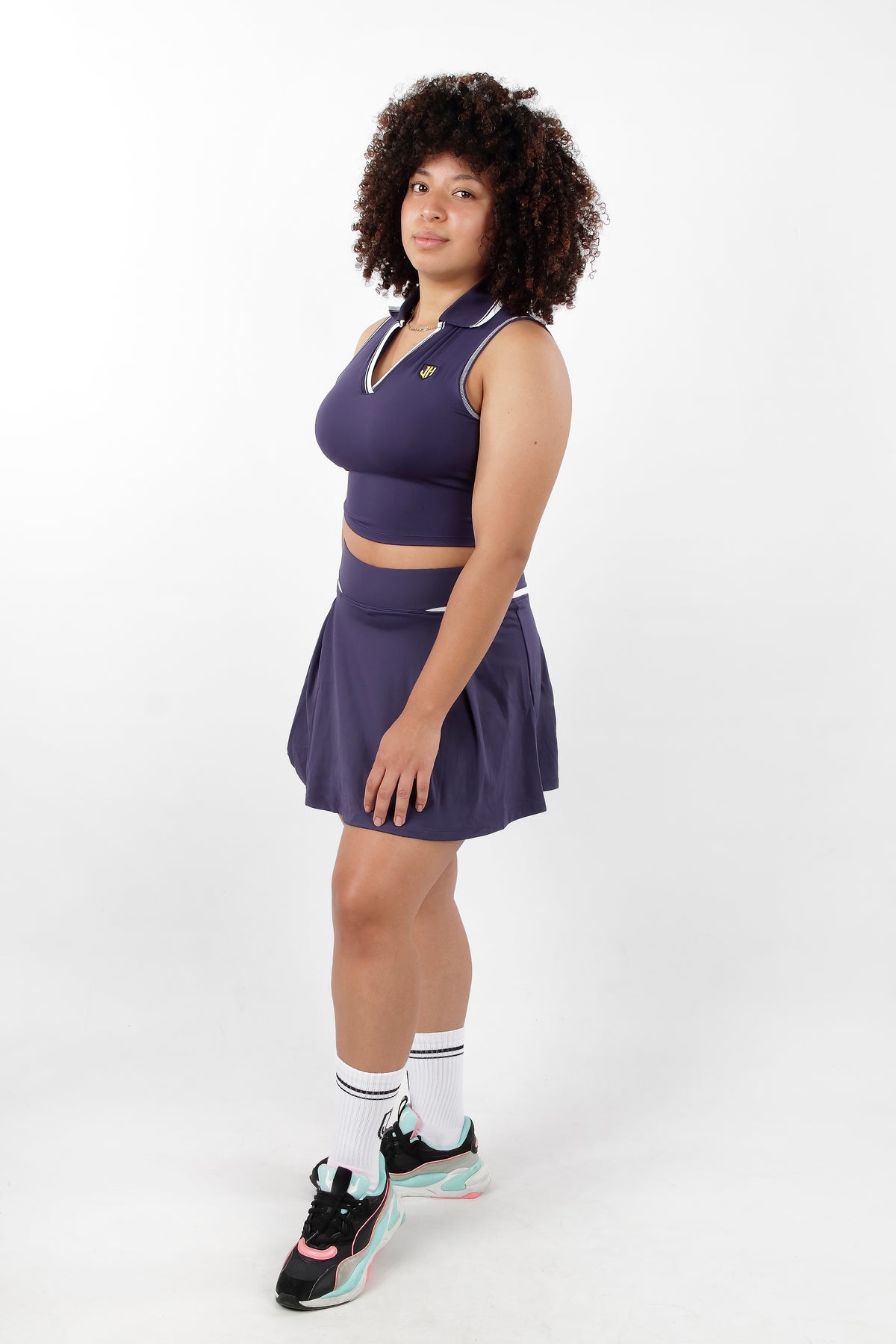 Conjunto Tenis y Pádel Mujer Top Polo + Falda