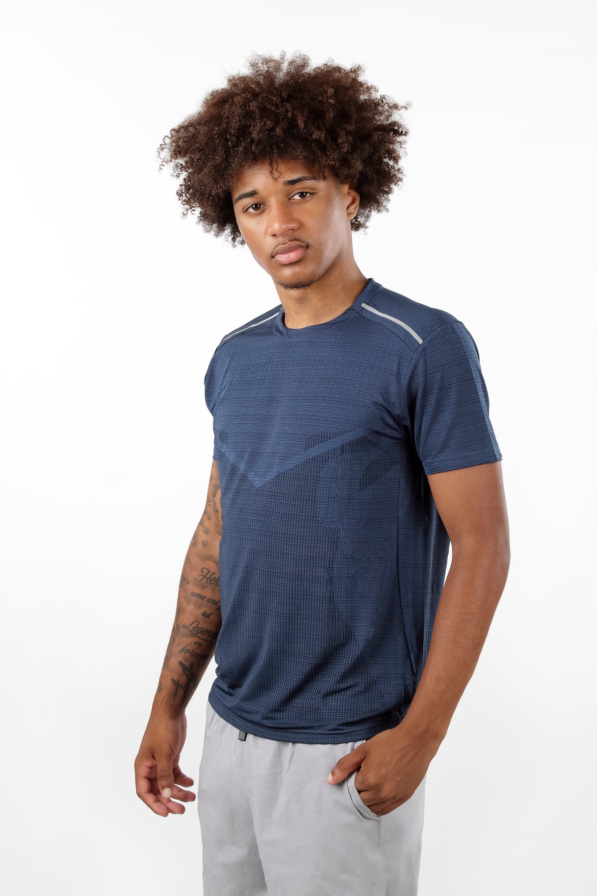 Camiseta Deportiva Hombre para Gym-Fit pro