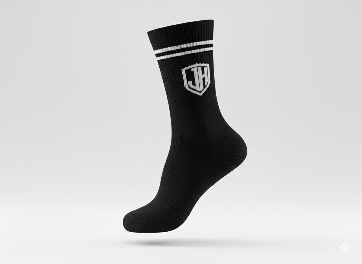 JHNERGY STORE minimal line socks cotton everyday wear