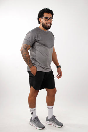Camiseta Deportiva Hombre Manga Corta-Gym