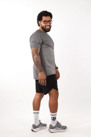 Camiseta Deportiva Hombre Manga Corta-Gym