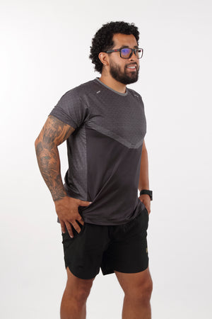 Camiseta Deportiva Hombre Manga Corta-Gym