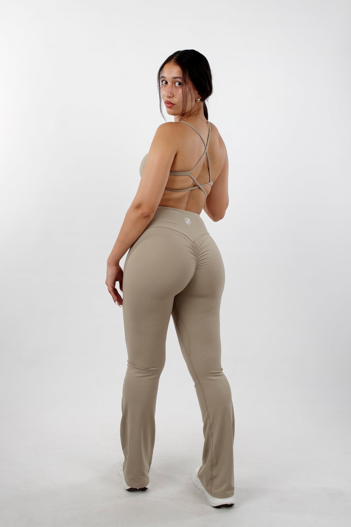 Leggins Flare mujer Cintura alta -PureFit