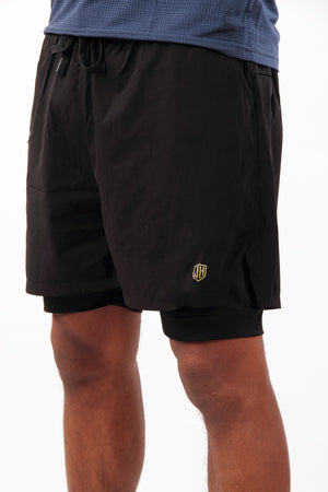 Short Deportivo hombre 2 en 1 con Compresión